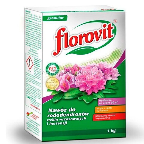 Florovit удобрение для Гортензий, Рододендронов (1кг)